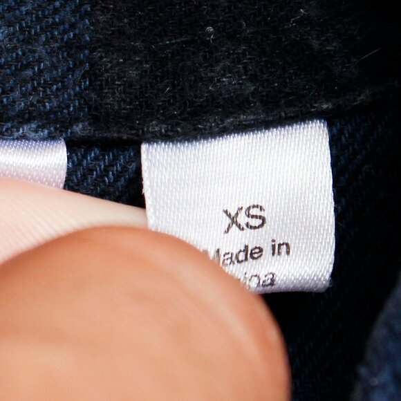 Grateful Dead Flannel Shirt Womens XS Blue Black Checkered Bertha Skull - Picture 4 of 5